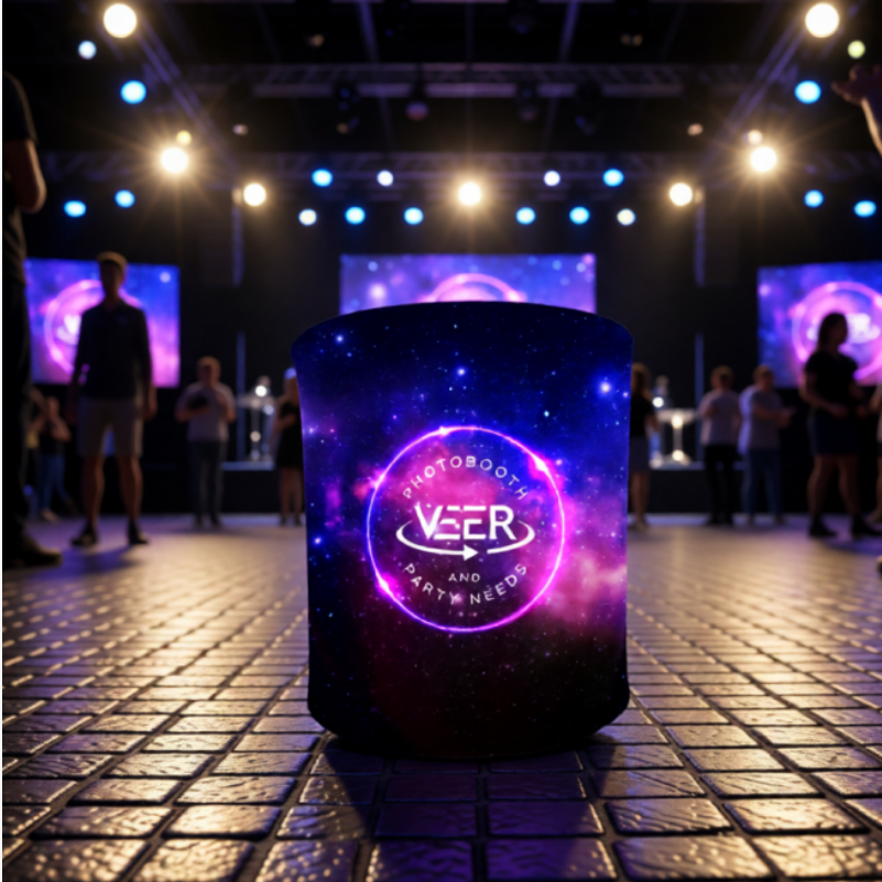 Freestanding light box display