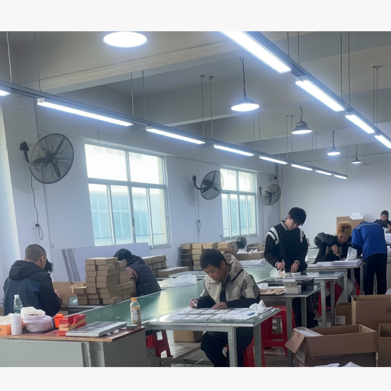 Efficient production, striving to achieve annual goals with full force