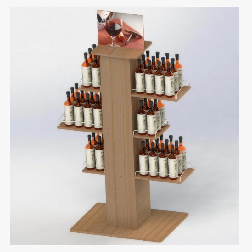 Wine display rack